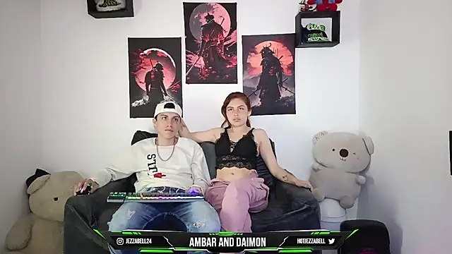 Snapshot of Ambar_and_daimon_ chatting on February 3, 2025, 4:46 am Ambar and daimon online show from February 3, 2025, 4:46 am