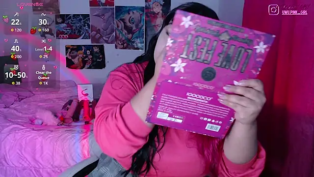 Pinky-Flower online show from February 4, 2026, 3:18 pm