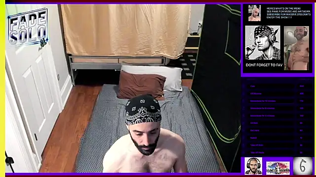 Faded-Solo online show from March 18, 2025, 12:51 am