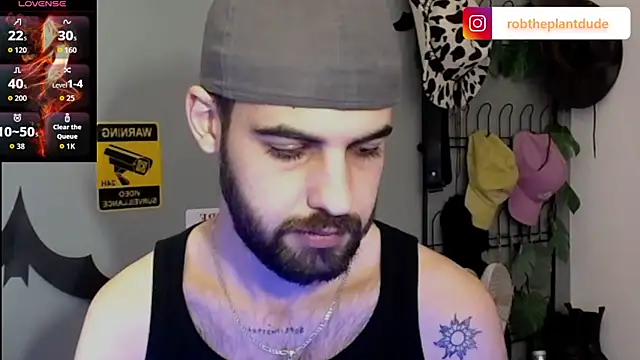 HairyRobxxx online show from January 18, 2026, 5:27 pm