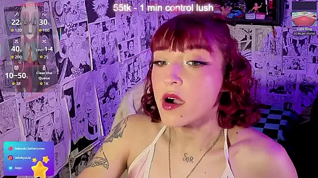 Snapshot of NickiYoung chatting on March 14, 2026, 5:08 pm NickiYoung online show from March 14, 2026, 5:08 pm