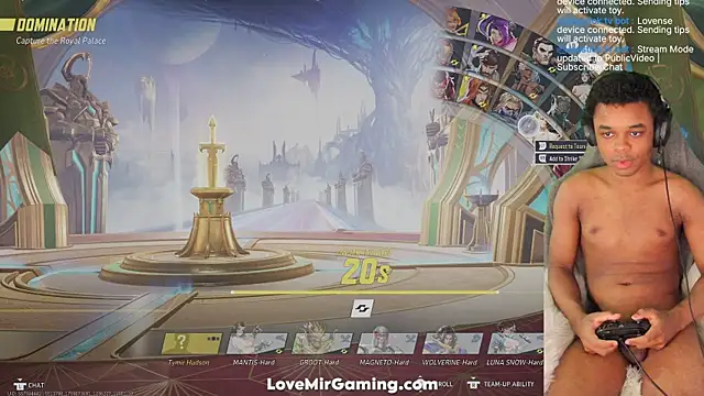 Snapshot of lovemirgaming chatting on October 7, 2025, 9:49 pm lovemirgaming online show from October 7, 2025, 9:49 pm