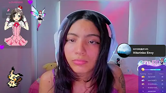 Lovelyamyy online show from January 8, 2026, 12:11 pm