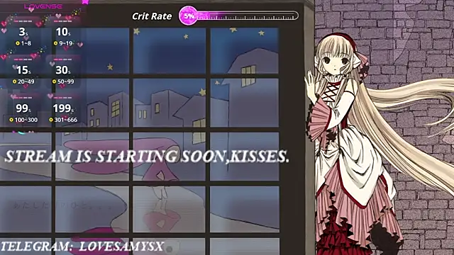 Lovelyamyy online show from April 23, 2026, 2:18 am