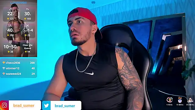 Snapshot of Brad_Summer chatting on October 20, 2025, 5:35 pm Brad Summer online show from October 20, 2025, 5:35 pm