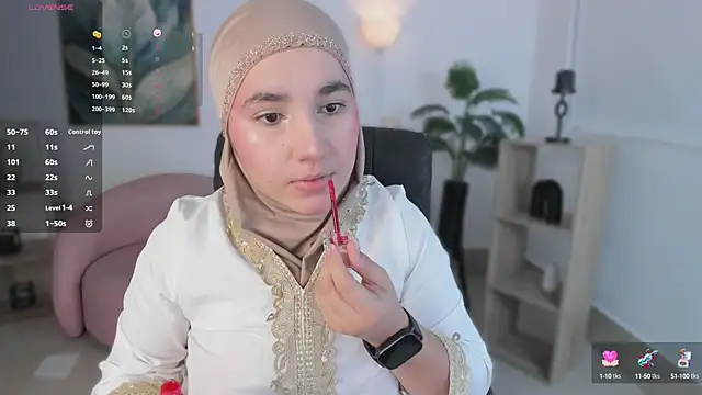 Ayha khalaf online show from October 11, 2025, 1:17 am