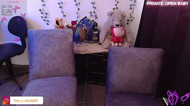 Snapshot of Tina_4_Charlie chatting on November 27, 2025, 12:38 pm Tina 4 Charlie online show from November 27, 2025, 12:38 pm