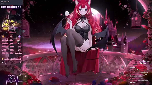 Snapshot of LewdKira_VT chatting on October 28, 2025, 2:49 pm LewdKira VT online show from October 28, 2025, 2:49 pm