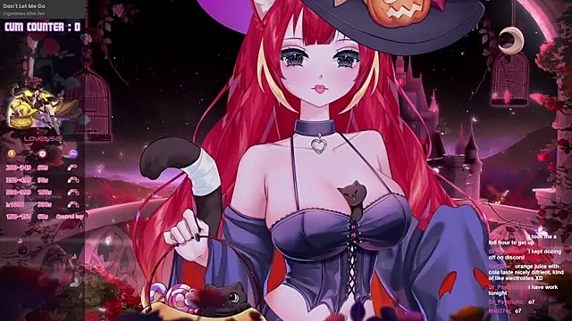 Snapshot of LewdKira_VT chatting on October 30, 2025, 2:36 pm LewdKira VT online show from October 30, 2025, 2:36 pm