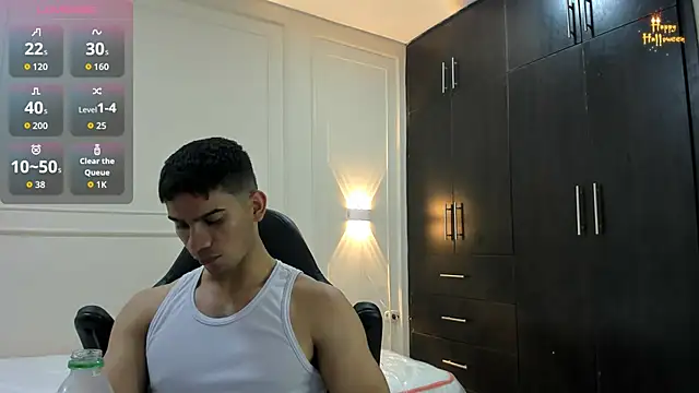 ANDRES STUD online show from April 9, 2026, 4:03 am