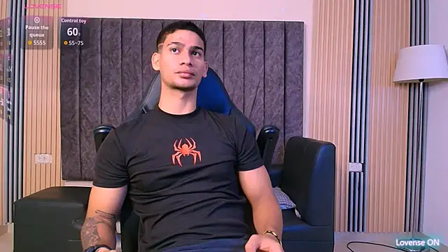 ANDRES STUD online show from July 20, 2026, 3:25 am