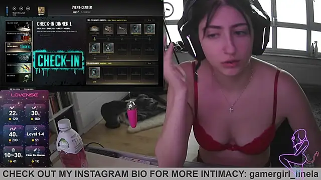 Snapshot of Gamergirl-Linela chatting on September 10, 2025, 4:39 pm Gamergirl-Linela online show from September 10, 2025, 4:39 pm