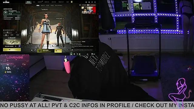 Snapshot of Gamergirl-Linela chatting on March 22, 2025, 1:22 am Gamergirl-Linela online show from March 22, 2025, 1:22 am