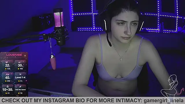 Snapshot of Gamergirl-Linela chatting on September 14, 2025, 12:00 am Gamergirl-Linela online show from September 14, 2025, 12:00 am