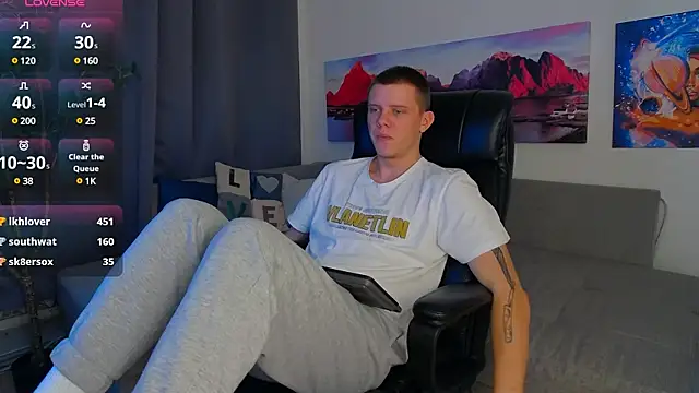 Ryker Seen online show from March 1, 2025, 11:37 pm