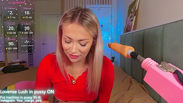 Snapshot of Margony chatting on February 8, 2026, 4:43 am Margony online show from February 8, 2026, 4:43 am