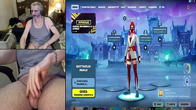 maxdaddy690 online show from March 22, 2026, 8:32 pm