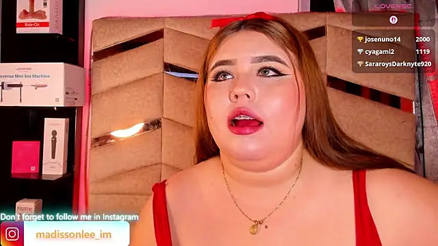 MadissonLee   online show from July 25, 2026, 10:16 pm