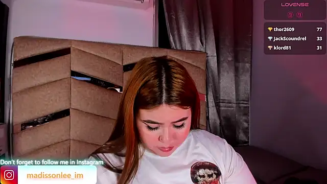 MadissonLee   online show from August 3, 2026, 10:36 pm