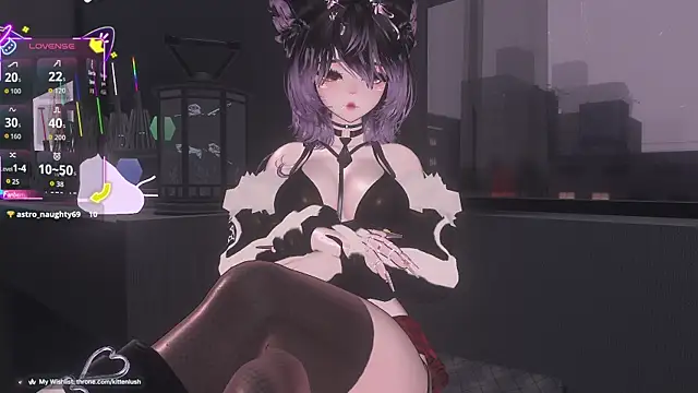 Kitten Lush online show from July 25, 2026, 1:24 am