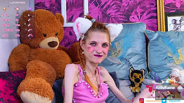 Snapshot of KittyRaine chatting on July 27, 2026, 12:56 pm KittyRaine online show from July 27, 2026, 12:56 pm