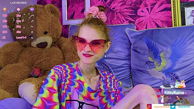 Snapshot of KittyRaine chatting on July 8, 2026, 12:50 pm KittyRaine online show from July 8, 2026, 12:50 pm