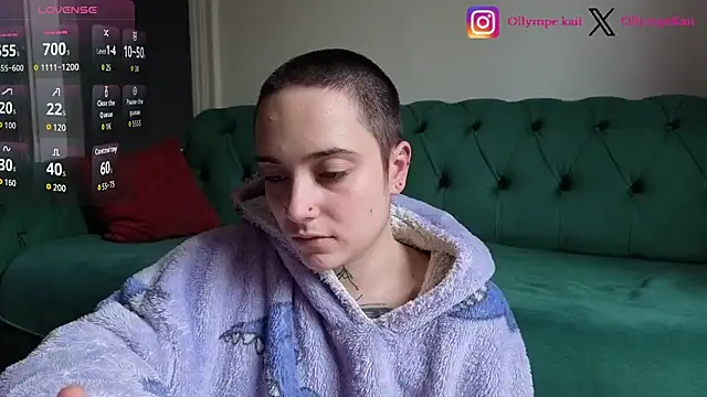 OllympeKaii online show from November 14, 2025, 1:26 pm