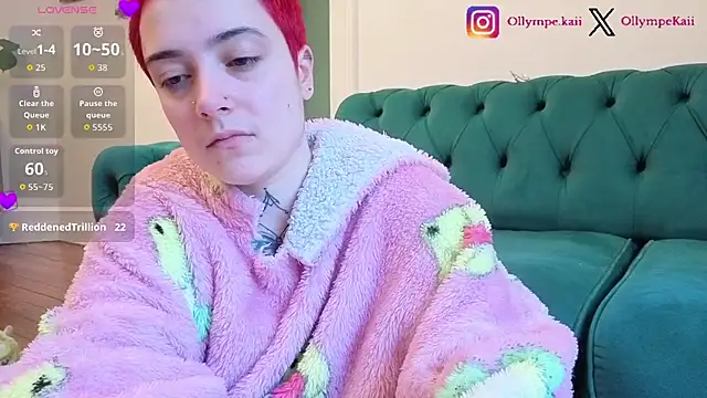 OllympeKaii online show from March 13, 2026, 4:01 pm