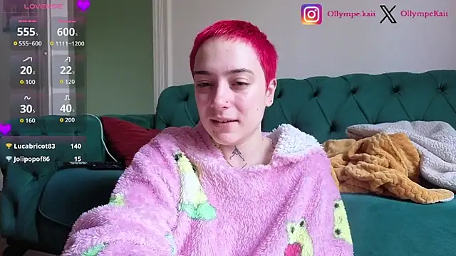 OllympeKaii online show from March 6, 2026, 7:47 am