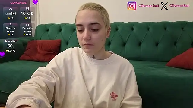 OllympeKaii online show from January 8, 2026, 3:07 pm