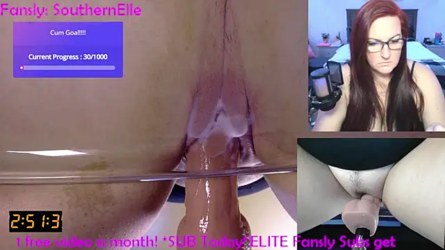 Snapshot of SouthernElle1 chatting on June 15, 2026, 1:11 pm SouthernElle1 online show from June 15, 2026, 1:11 pm