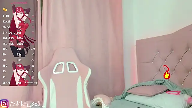 Ashley dolll online show from December 2, 2025, 9:05 pm