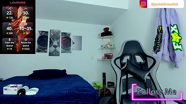 jackdeliciusdick online show from October 7, 2025, 8:15 am