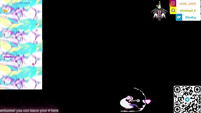 d3m0ny0 0 online show from November 28, 2025, 5:51 am