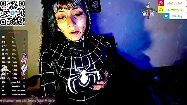d3m0ny0 0 online show from August 6, 2026, 12:38 am