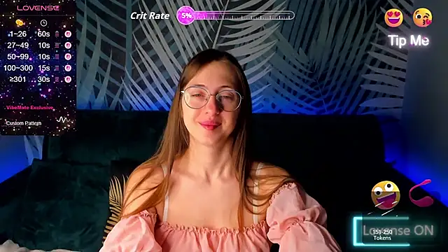 ChristyCrayme online show from December 1, 2025, 11:16 pm