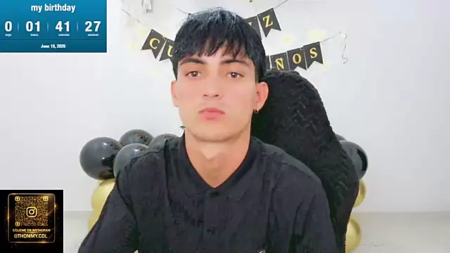 Snapshot of Thommy_cute chatting on June 10, 2026, 3:19 am Thommy cute online show from June 10, 2026, 3:19 am