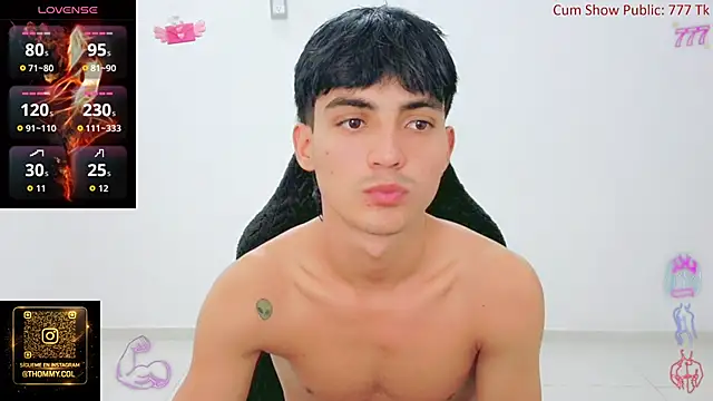 Snapshot of Thommy_cute chatting on June 9, 2026, 1:50 am Thommy cute online show from June 9, 2026, 1:50 am
