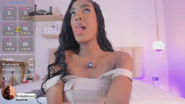 Snapshot of Emely_Deluxe chatting on November 25, 2025, 11:43 am Emely Deluxe online show from November 25, 2025, 11:43 am