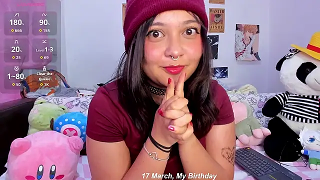 Lolii Zoe online show from March 9, 2026, 3:21 am