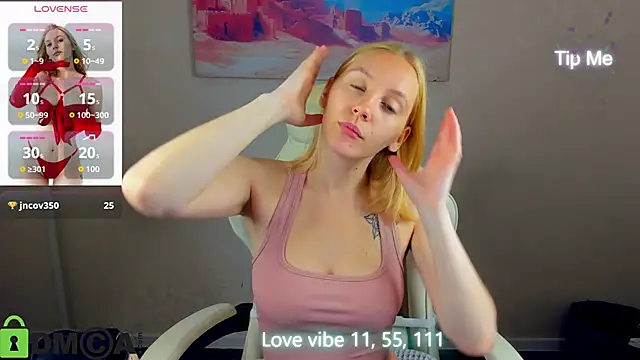Anna Chelsea online show from September 12, 2025, 12:33 am