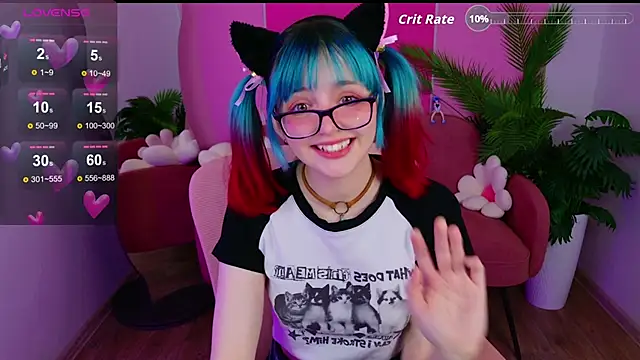 CoralineYoung online show from October 17, 2025, 5:00 am