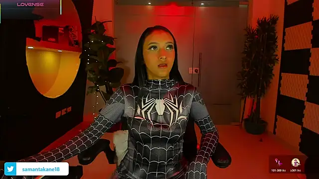 Snapshot of SamantaKane chatting on November 2, 2025, 3:33 am SamantaKane online show from November 2, 2025, 3:33 am