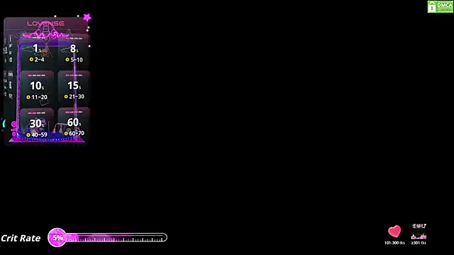 HanaYourlove online show from November 10, 2025, 3:44 am