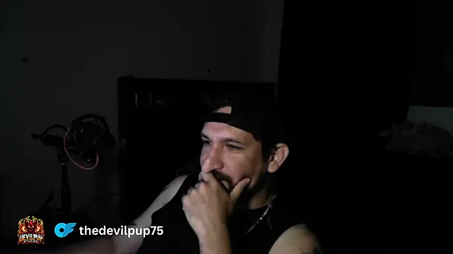 Snapshot of DevilPup75_ chatting on July 15, 2026, 9:05 am DevilPup75 online show from July 15, 2026, 9:05 am