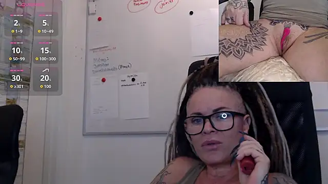 DarkDomina online show from January 12, 2026, 2:46 pm