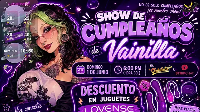 Snapshot of vainilla_doll chatting on May 16, 2026, 2:21 am vainilla doll online show from May 16, 2026, 2:21 am