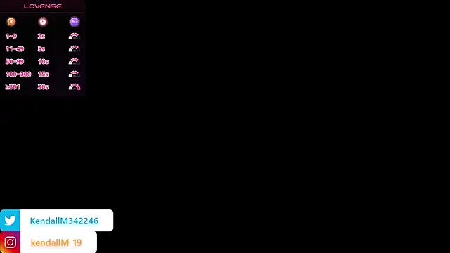  Kendall 19 online show from June 25, 2026, 7:41 pm