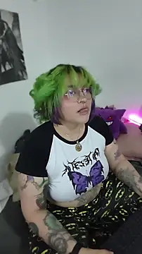 XxGreenGoodxX online show from April 22, 2026, 8:26 pm