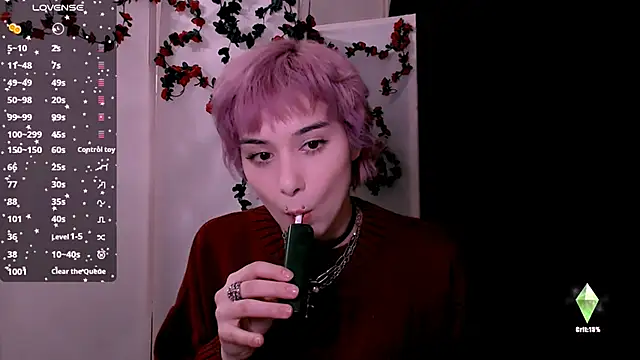 SophieAsh online show from February 9, 2026, 11:03 pm